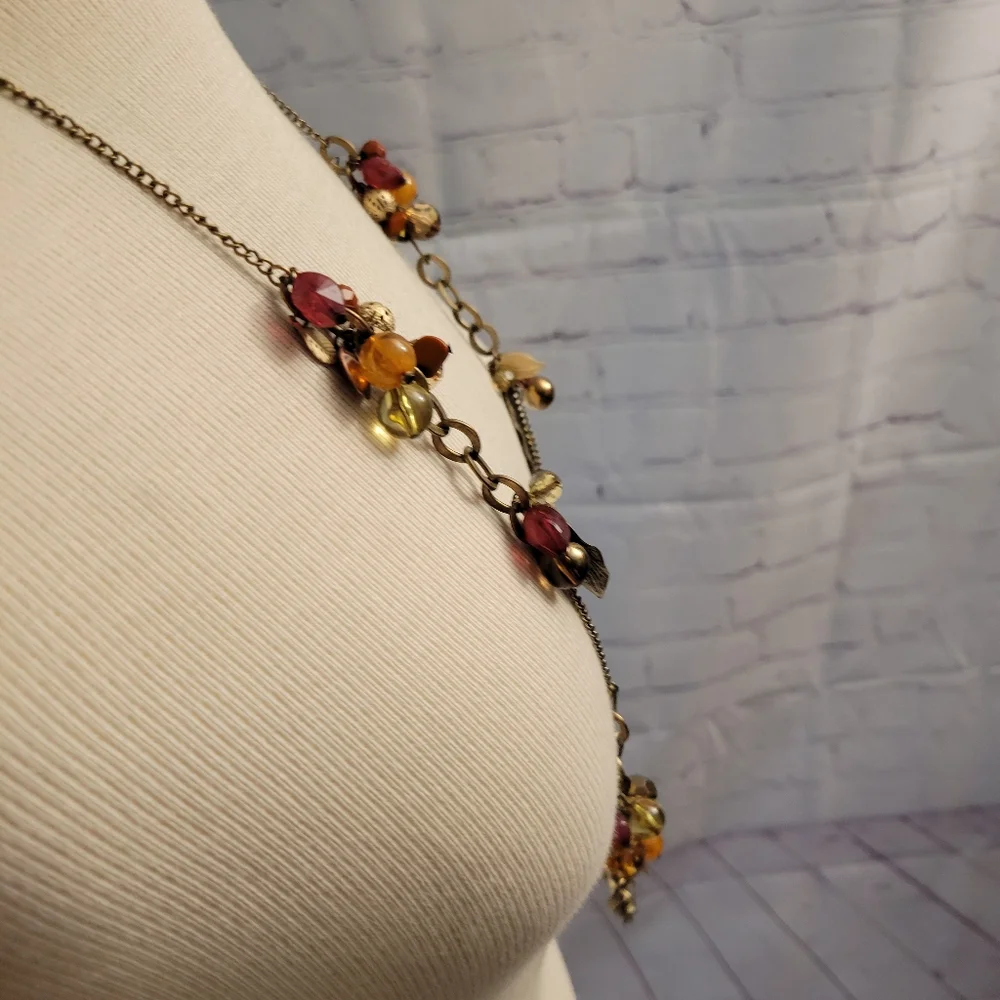 Ruby Rd Beaded Chain Necklace - Picture 5 of 8